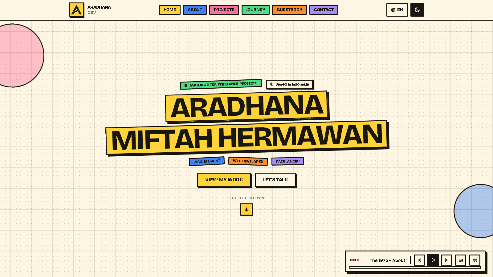Website Portofolio Pribadi